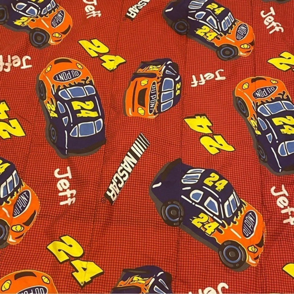 NASCAR Comforter‎ Red Twin-Full Size Blanket